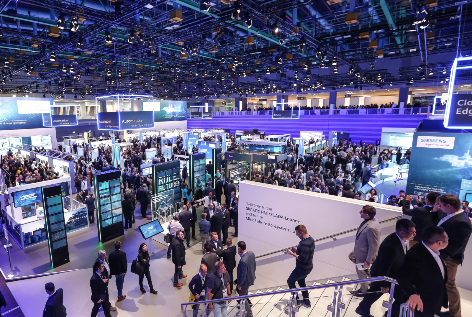 Padiglione fieristico della SPS 2022 di Norimberga